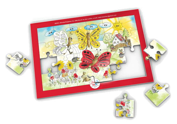 Die drei Schmetterlinge